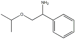 1-phenyl-2-(propan-2-yloxy)ethan-1-amine 구조식 이미지