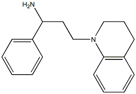 1-phenyl-3-(1,2,3,4-tetrahydroquinolin-1-yl)propan-1-amine 구조식 이미지