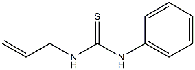 1-phenyl-3-prop-2-en-1-ylthiourea Structure