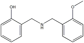 2-({[(2-methoxyphenyl)methyl]amino}methyl)phenol Structure