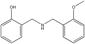 2-({[(2-methoxyphenyl)methyl]amino}methyl)phenol 구조식 이미지