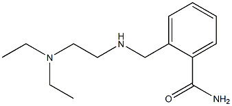 2-({[2-(diethylamino)ethyl]amino}methyl)benzamide Structure