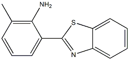 2-(1,3-benzothiazol-2-yl)-6-methylaniline 구조식 이미지