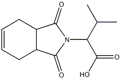 2-(1,3-dioxo-1,3,3a,4,7,7a-hexahydro-2H-isoindol-2-yl)-3-methylbutanoic acid 구조식 이미지