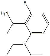 2-(1-aminoethyl)-N,N-diethyl-3-fluoroaniline 구조식 이미지