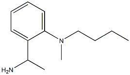 2-(1-aminoethyl)-N-butyl-N-methylaniline 구조식 이미지