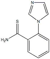 2-(1H-imidazol-1-yl)benzene-1-carbothioamide 구조식 이미지