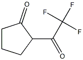 2-(2,2,2-trifluoroacetyl)cyclopentan-1-one Structure