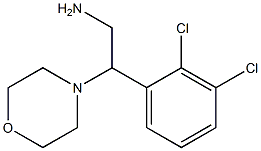 2-(2,3-dichlorophenyl)-2-morpholin-4-ylethanamine 구조식 이미지