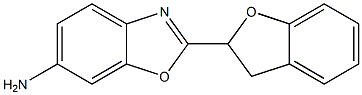 2-(2,3-dihydro-1-benzofuran-2-yl)-1,3-benzoxazol-6-amine Structure