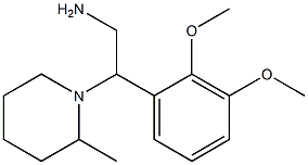 2-(2,3-dimethoxyphenyl)-2-(2-methylpiperidin-1-yl)ethanamine Structure