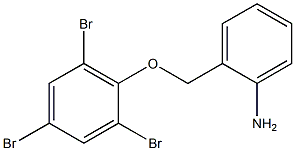 2-(2,4,6-tribromophenoxymethyl)aniline Structure