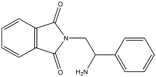 2-(2-amino-2-phenylethyl)-2,3-dihydro-1H-isoindole-1,3-dione 구조식 이미지