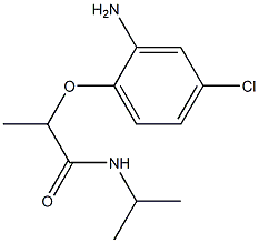 2-(2-amino-4-chlorophenoxy)-N-(propan-2-yl)propanamide Structure