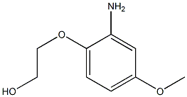 2-(2-amino-4-methoxyphenoxy)ethan-1-ol Structure