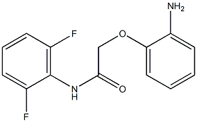 2-(2-aminophenoxy)-N-(2,6-difluorophenyl)acetamide Structure