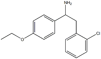 2-(2-chlorophenyl)-1-(4-ethoxyphenyl)ethan-1-amine 구조식 이미지