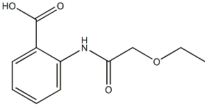 2-(2-ethoxyacetamido)benzoic acid 구조식 이미지