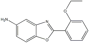 2-(2-ethoxyphenyl)-1,3-benzoxazol-5-amine 구조식 이미지