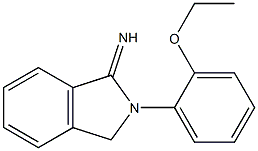 2-(2-ethoxyphenyl)-2,3-dihydro-1H-isoindol-1-imine 구조식 이미지