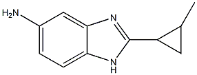 2-(2-methylcyclopropyl)-1H-benzimidazol-5-amine Structure