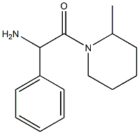 2-(2-methylpiperidin-1-yl)-2-oxo-1-phenylethanamine Structure