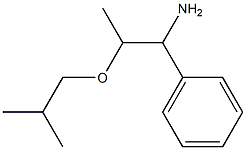 2-(2-methylpropoxy)-1-phenylpropan-1-amine Structure
