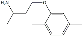 2-(3-aminobutoxy)-1,4-dimethylbenzene 구조식 이미지