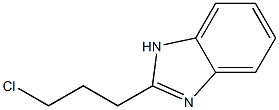 2-(3-chloropropyl)-1H-1,3-benzodiazole Structure