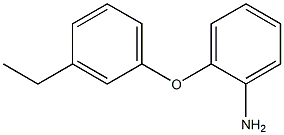 2-(3-ethylphenoxy)aniline Structure