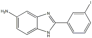 2-(3-iodophenyl)-1H-1,3-benzodiazol-5-amine Structure