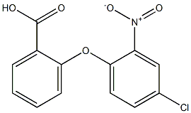 2-(4-chloro-2-nitrophenoxy)benzoic acid Structure