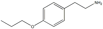 2-(4-propoxyphenyl)ethanamine Structure