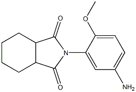 2-(5-amino-2-methoxyphenyl)hexahydro-1H-isoindole-1,3(2H)-dione 구조식 이미지