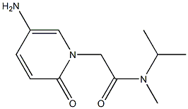 2-(5-amino-2-oxo-1,2-dihydropyridin-1-yl)-N-methyl-N-(propan-2-yl)acetamide 구조식 이미지