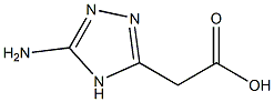 2-(5-amino-4H-1,2,4-triazol-3-yl)acetic acid Structure