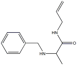 2-(benzylamino)-N-(prop-2-en-1-yl)propanamide 구조식 이미지