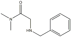 2-(benzylamino)-N,N-dimethylacetamide 구조식 이미지