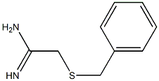 2-(benzylsulfanyl)ethanimidamide 구조식 이미지