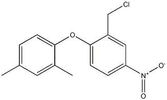 2-(chloromethyl)-1-(2,4-dimethylphenoxy)-4-nitrobenzene Structure