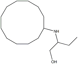 2-(cyclododecylamino)butan-1-ol Structure