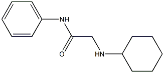 2-(cyclohexylamino)-N-phenylacetamide 구조식 이미지