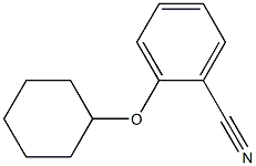 2-(cyclohexyloxy)benzonitrile 구조식 이미지