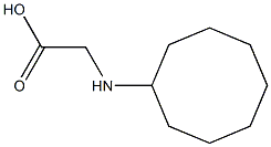2-(cyclooctylamino)acetic acid Structure