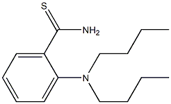 2-(dibutylamino)benzene-1-carbothioamide Structure