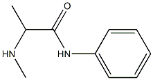 2-(methylamino)-N-phenylpropanamide 구조식 이미지
