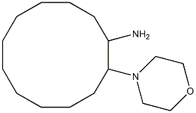 2-(morpholin-4-yl)cyclododecan-1-amine Structure