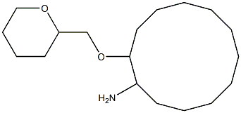 2-(oxan-2-ylmethoxy)cyclododecan-1-amine 구조식 이미지