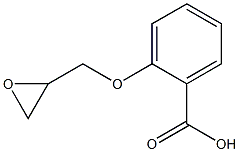 2-(oxiran-2-ylmethoxy)benzoic acid 구조식 이미지