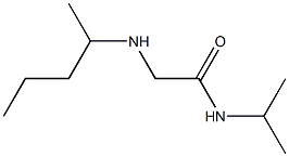 2-(pentan-2-ylamino)-N-(propan-2-yl)acetamide 구조식 이미지